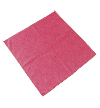 PK/12 Red Microfiber Cloths 14
